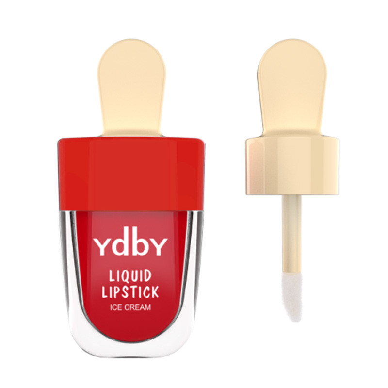 Lip Gloss Makeup Tinted Lip Gloss  Ice Cream Long Lasting Waterproof Lip Gloss YC001