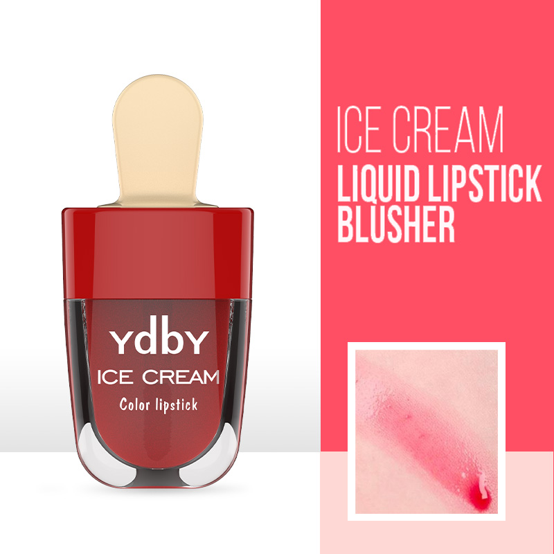 Lip Gloss Makeup Tinted Lip Gloss Ice Cream Long Lasting Waterproof Lip Gloss YC008